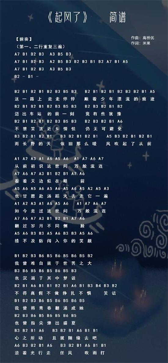 原神镜花之琴有哪些乐谱 镜花之琴全乐谱分享