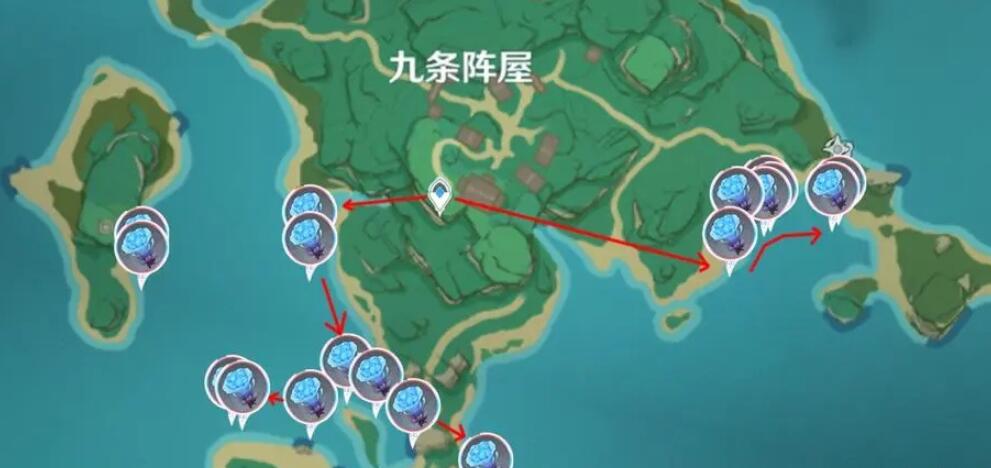 原神海灵芝在哪里采集 海灵芝快速采集路线分享
