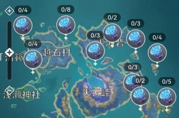 原神海灵芝在哪里采集 海灵芝快速采集路线分享