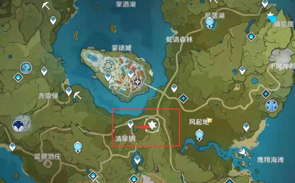 原神蒙德地灵龛位置在哪 蒙德地灵龛位置分布一览