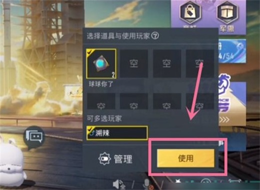 和平精英趣味道具怎么用 趣味道具使用方法