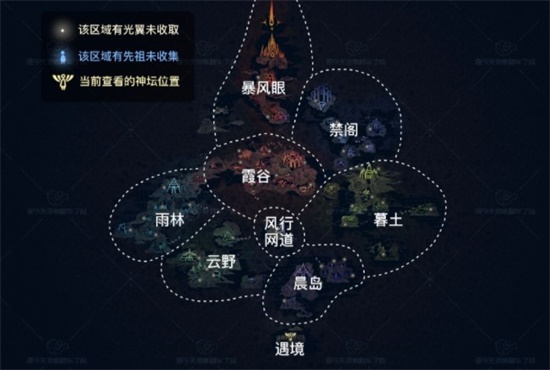 光遇地图神坛有什么用 地图神坛作用解析