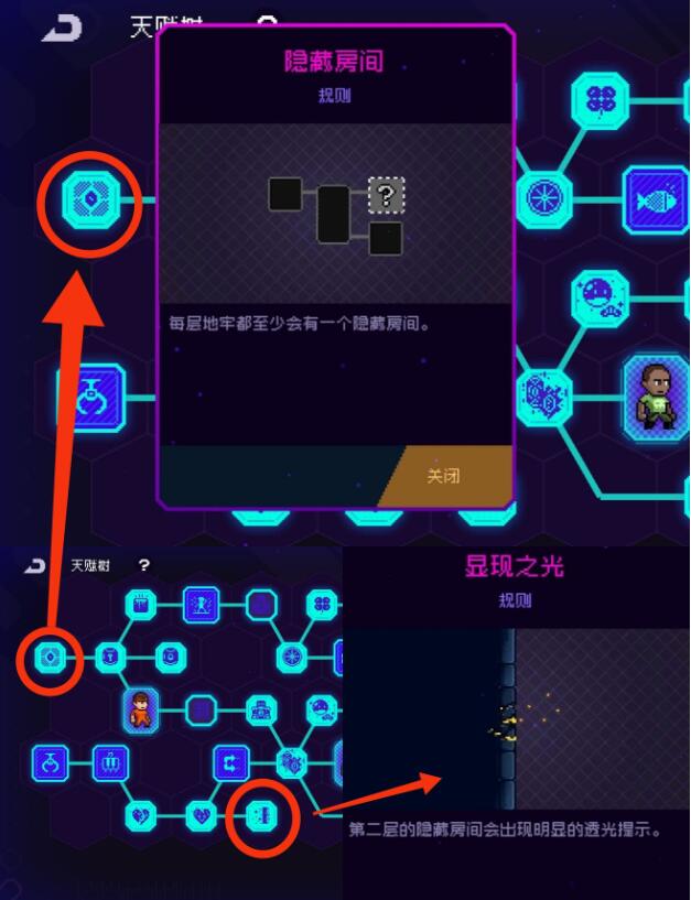 霓虹深渊无限隐藏房间怎么解锁 隐藏房间解锁进入技巧分享