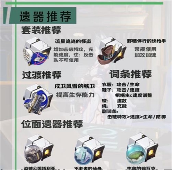 崩坏星穹铁道驭空遗器光锥选择什么 驭空培养攻略