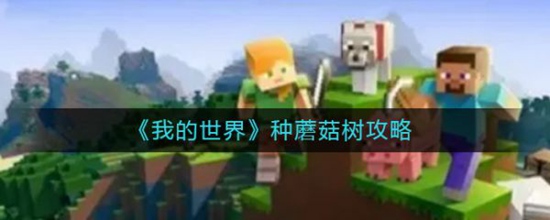 我的世界怎么种蘑菇树 我的世界种蘑菇树方法介绍