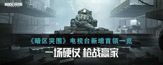 暗区突围电视台新增了什么首领 电视台新增首领一览
