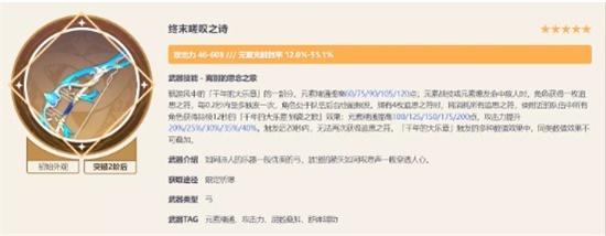 原神性价比超高的限定武器有哪些 限定武器推荐