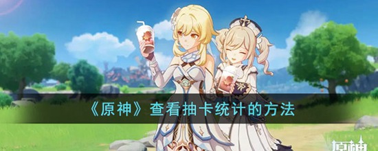原神怎么查看抽卡的数据 查看抽卡数据统计方法