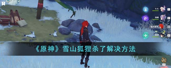 原神雪山狐狸被杀了怎么办 雪山狐狸杀了解决方法
