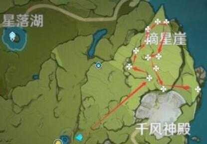 原神塞西莉亚花采集地点有哪些 塞西莉亚花采集路线全攻略
