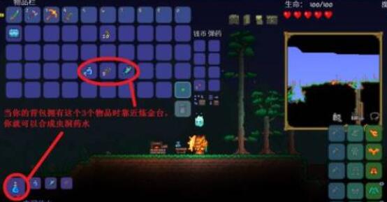 泰拉瑞亚虫洞药水怎么用 虫洞药水使用技巧分享