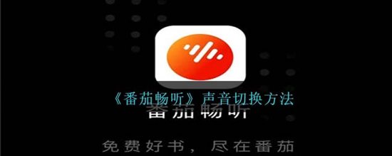 番茄畅听怎么切换声音 声音切换方法