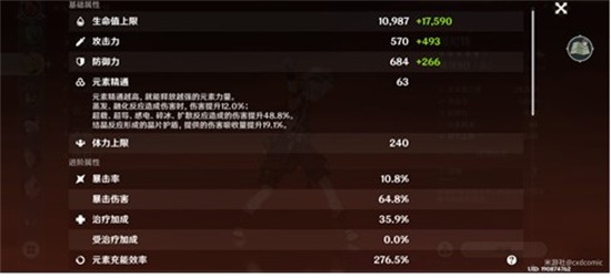原神班尼特充能效率多少合适 班尼特毕业充能推荐
